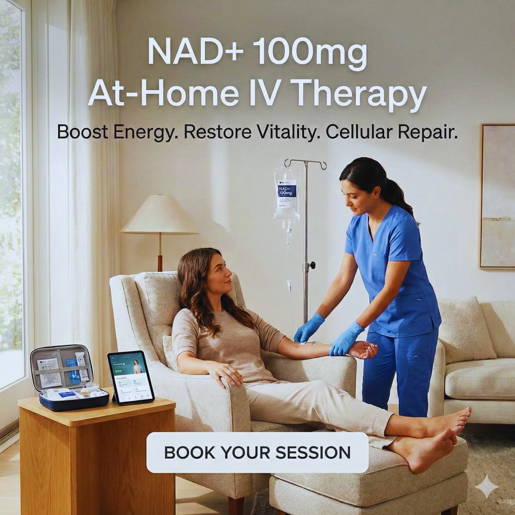 IV NAD+ 100: ممتاز